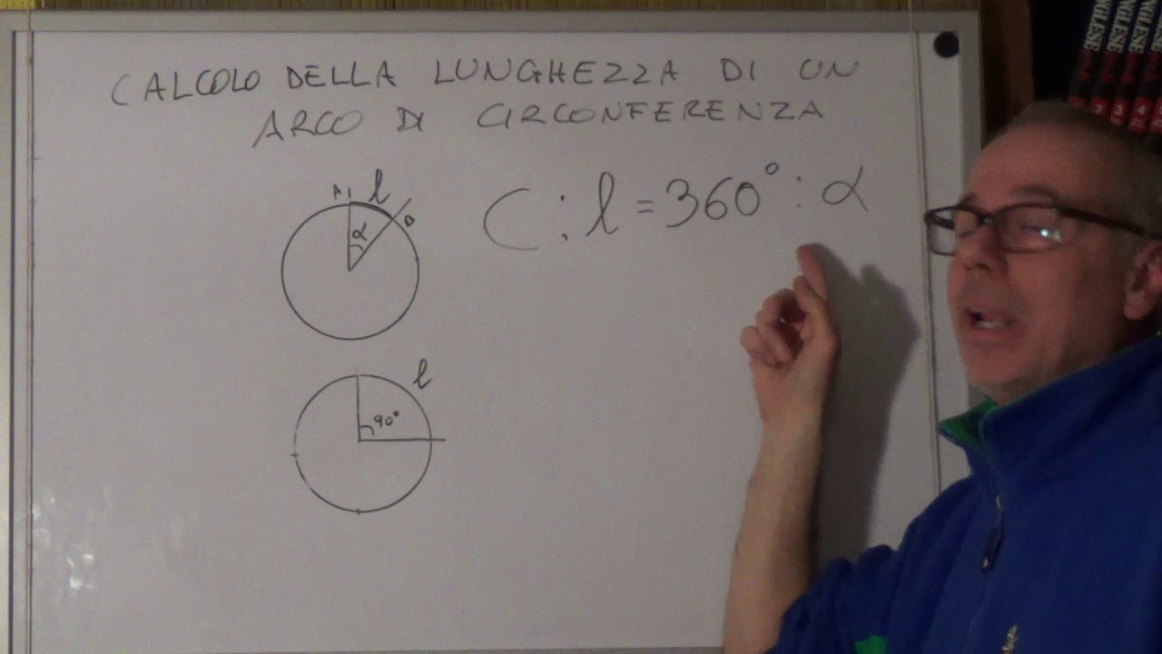Misura di un arco di circonferenza - YouTube