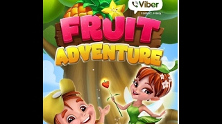 Игра Viber Fruit Adventure три в ряд на Андроид screenshot 3