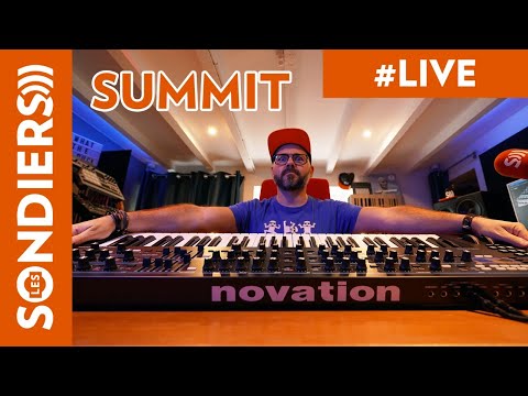 NOVATION SUMMIT - Découverte du synthé en live !