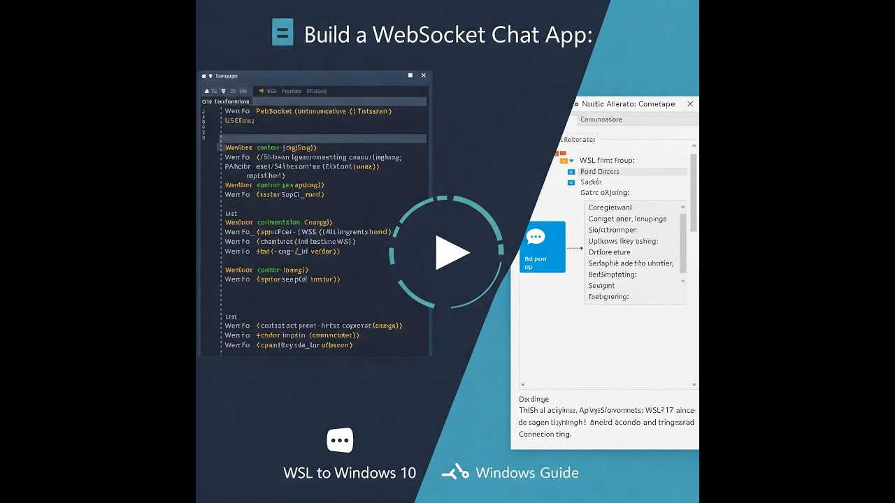 WSL to Windows 10 Port Forwarding: Real-time Chat App Tutorial