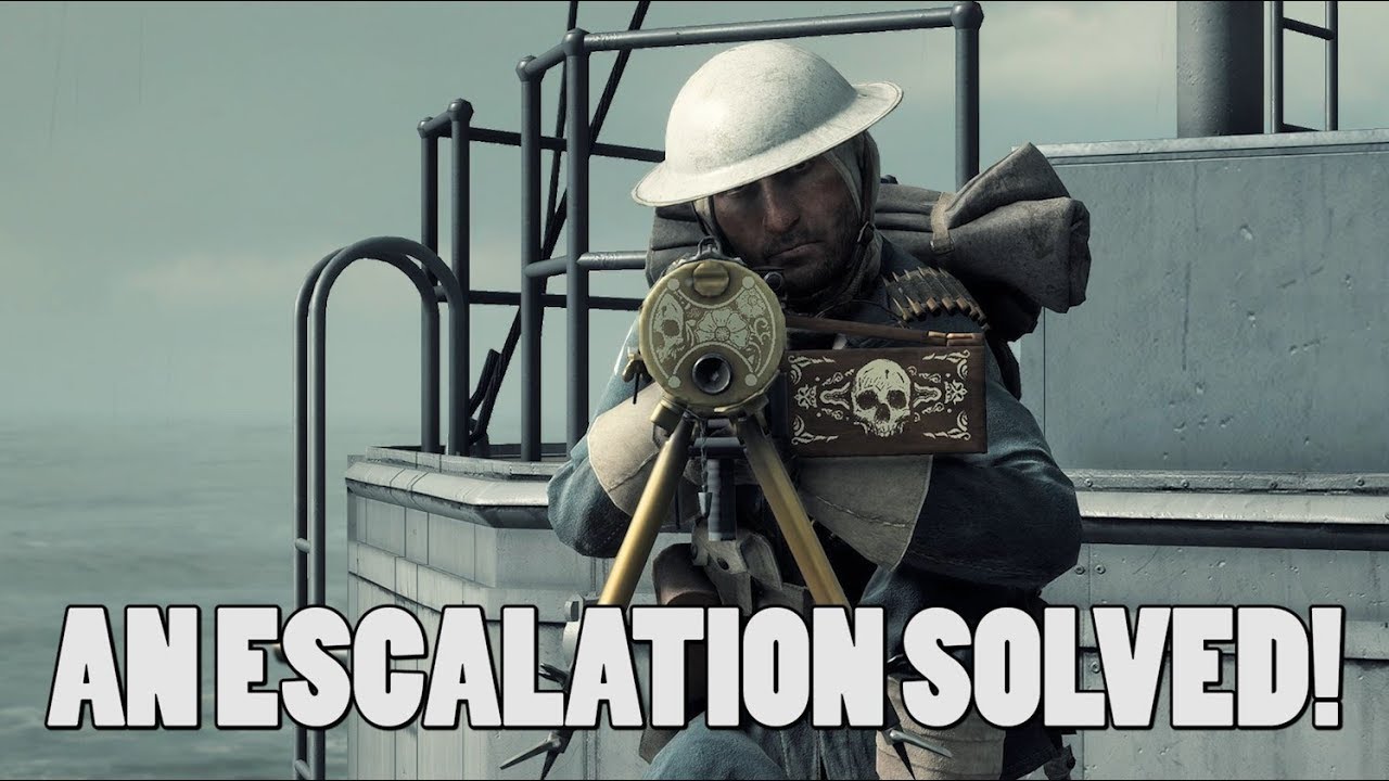 AN ESCALATION SOLVED! - Battlefield 1 Master man Easter egg