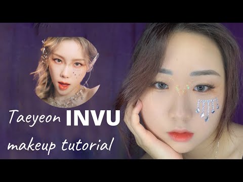 Taeyeon INVU makeup tutorial #KpopMakeup | 태연 메이크업 Inspired by INVU MV