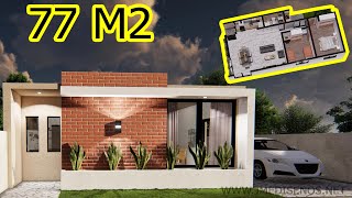 Casa 77 m2 / House Design