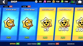 WHAAT!!🔥😱 FREE LEGENDARY STARR DROP🎁14 NEW BRAWLERS😲 GIFTS🎁 BRAWL STARS UPDATE!!🔥