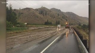 Highway 97 closed between Entiat and Chelan due to mudslide