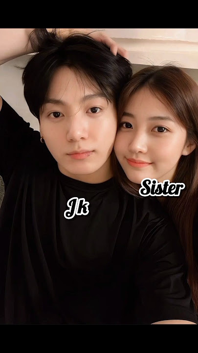 BTS members and their cute sisters 🤗😍💜#ytshorts #bts #btsarmy