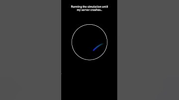 Ball bouncing simulation #adhd #music #code #space #python #physics #simulations #memes #science