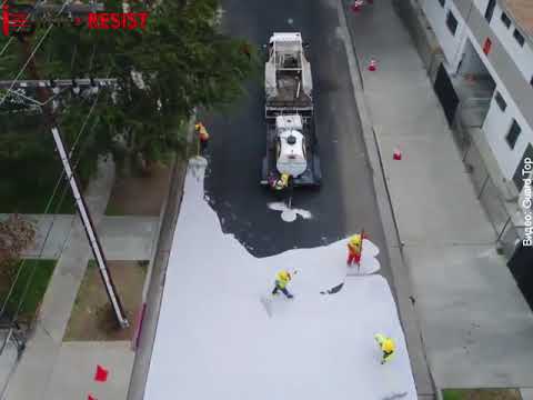 Для чего в США и Австралии красят дороги в белый цвет?