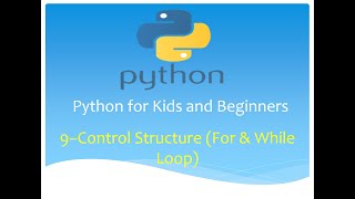 Python for Kids and Beginners | Chapter 9/12 of Complete Python Coding Course for Children/Beginners