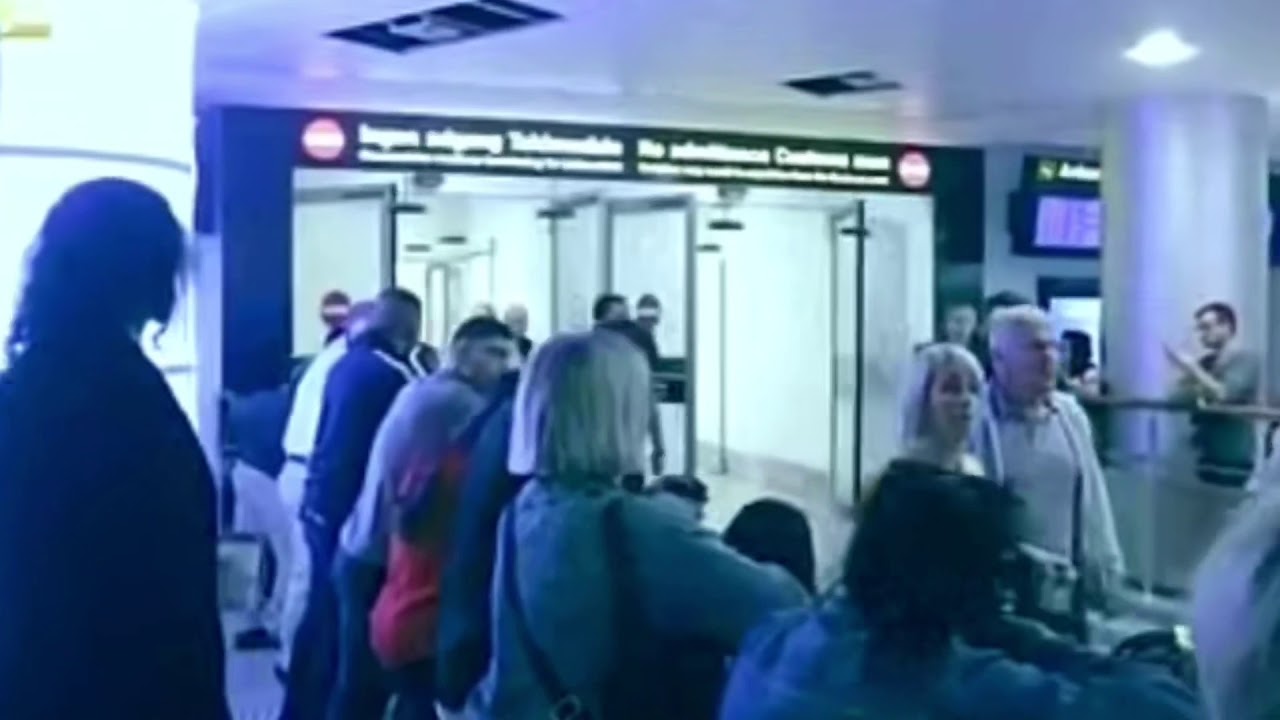 وصول نور الزين الى مطار كوبنهاجن الدولي في الدنمارك 2018