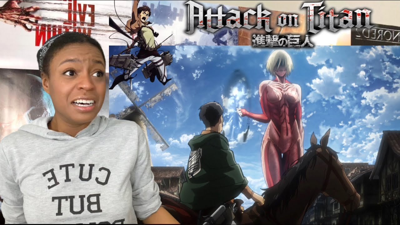 ATTACK ON TITAN SEASON 1 EPISODE 18 (REACTION/REVIEW) FIRST TIME REACTING!
