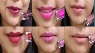 Huda beauty demi mate lipstick review || lipsticks swatches and review