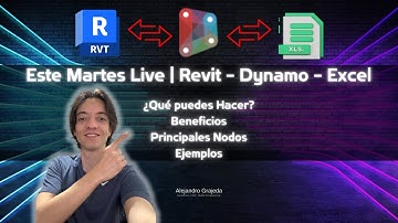🎥Live | Revit - Dynamo - Excel | Aprovecha los Datos de tu Modelo BIM