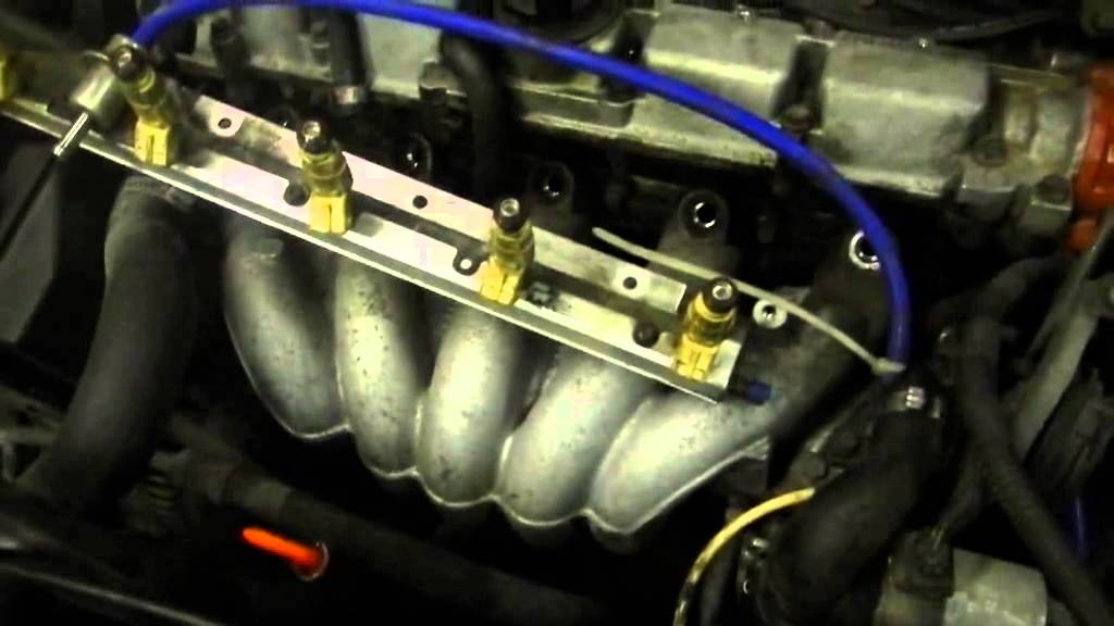 volvo 850 s70 fuel rail installation YouTube