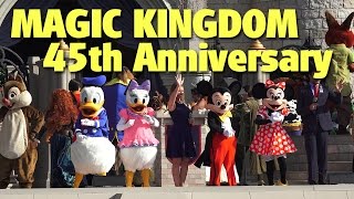 Magic Kingdom 45th Anniversary Ceremony | Walt Disney World