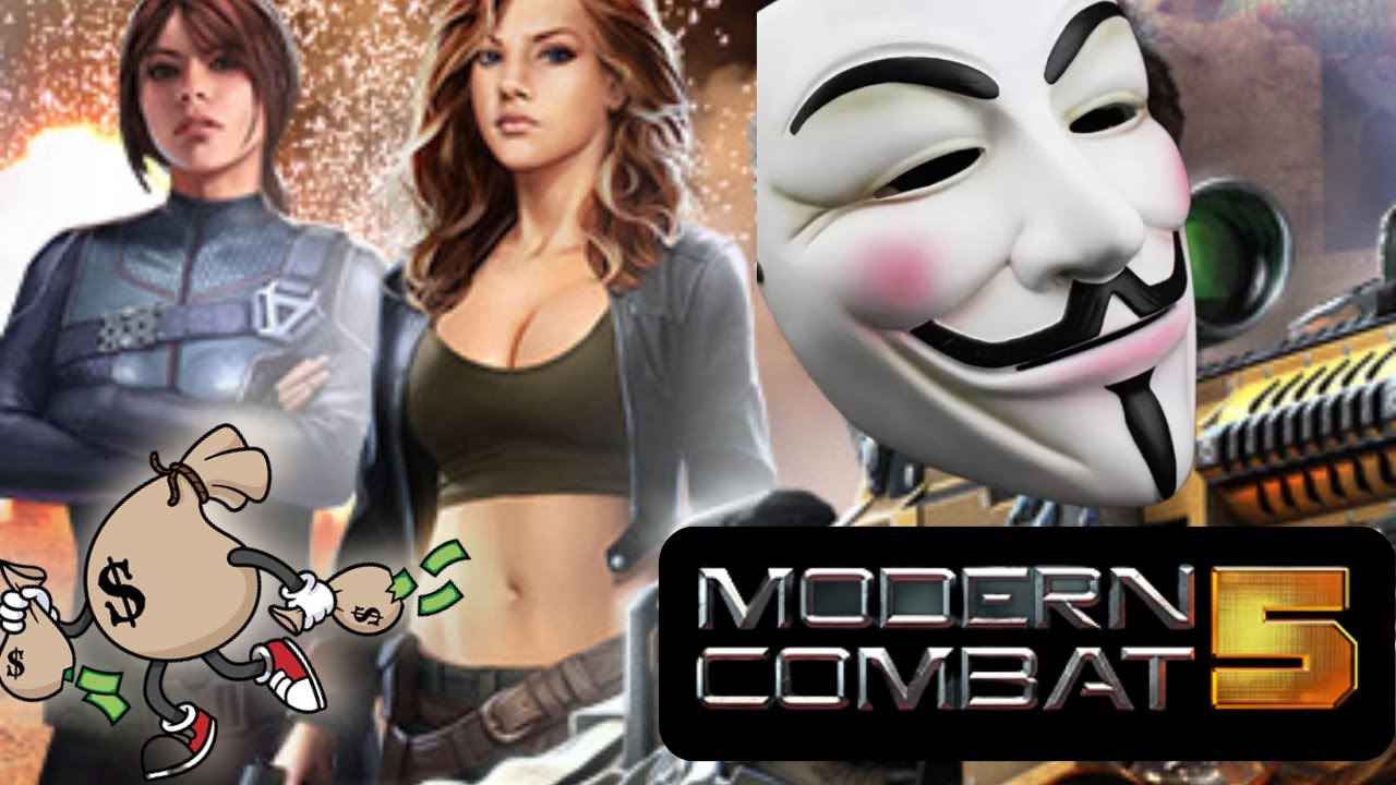 Modern Combat 5: Online Hacking in Broad Daylight Impossible to Spot and Kill Opponent Player