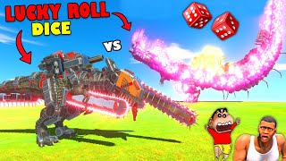 LUCKY MYSTERY ROLL A DICE BATTLES with SHINCHAN vs CHOP vs AMAAN-T in Animal Revolt Battle Sim