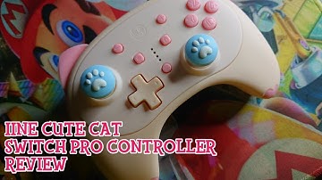 IINE Cute Cat V2 Switch Pro Controller Review! [#vLog71]