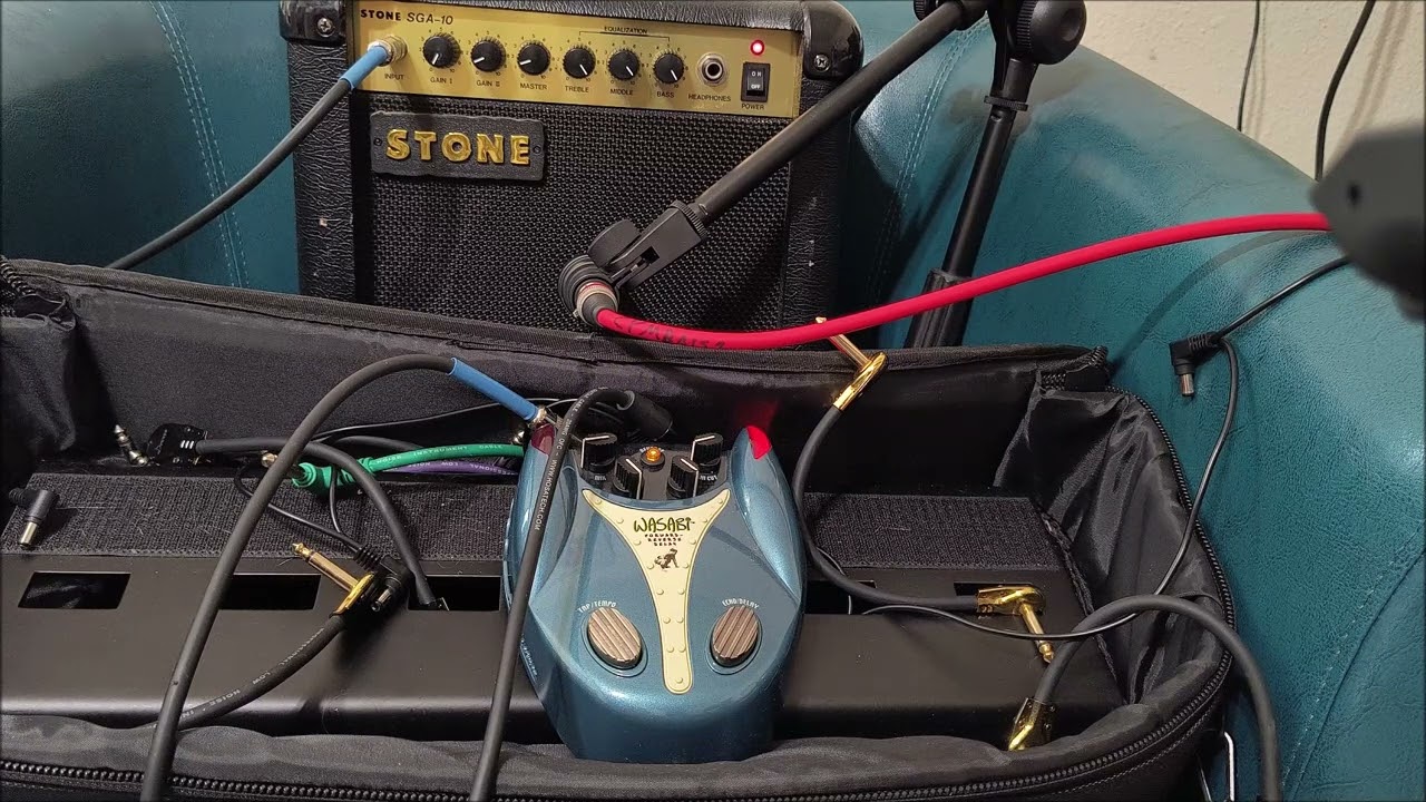 ギター DANELECTRO WASABI DELAY CHORUS EFFECTOR Danelectro Wasabi Delay - El Diablo Amps & Guitars