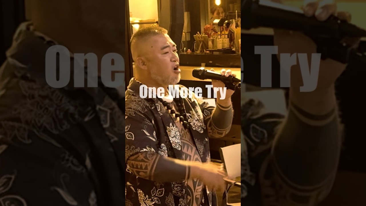 One More Try (George Michael cover) #livemusic #georgemichaelcover