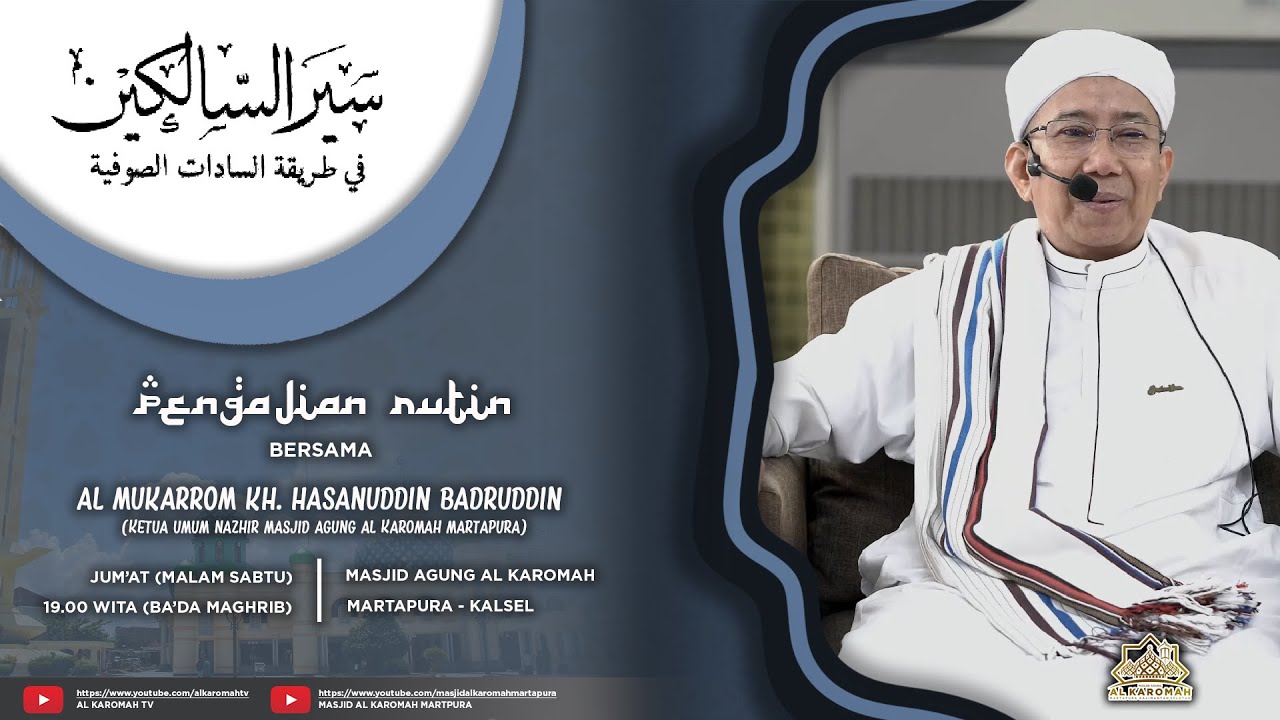 LIVE PENGAJIAN KH. HASANUDDIN BADRUDDIN | 16 JANUARI 2026