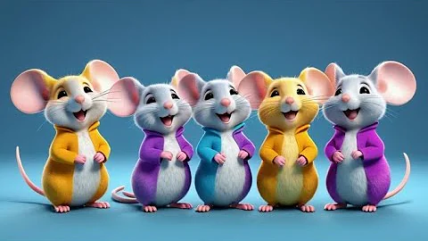 Three Blind Mice and the Cheese | English Nursery Rhyme | Kids Songs | Baby Music