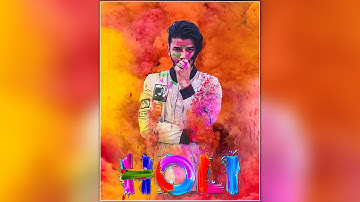 Happy Holi Special Photoshop Editing Tutorial 2020
