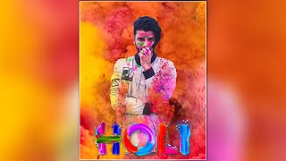 Happy Holi Special Photoshop Editing Tutorial 2020 screenshot 5