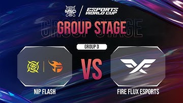 NIP Flash vs. Fire Flux Esports - MLBB MSC 2024 x EWC // Day 1 - Group Stage