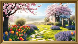 Pink Cherry Blossoms 4K #SilentTVArt #FrameTVArt #SamsungFrameTV #TVArtNoMusic  #FloralTVArt screenshot 5