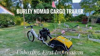 Burley Nomad Bike Trailer - Unboxing First Impression