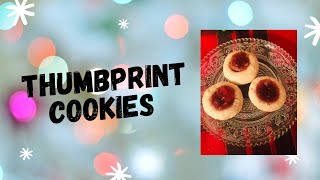 Thumbprint Cookies | Gluten and Refined Sugar Free | Countdown to Christmas