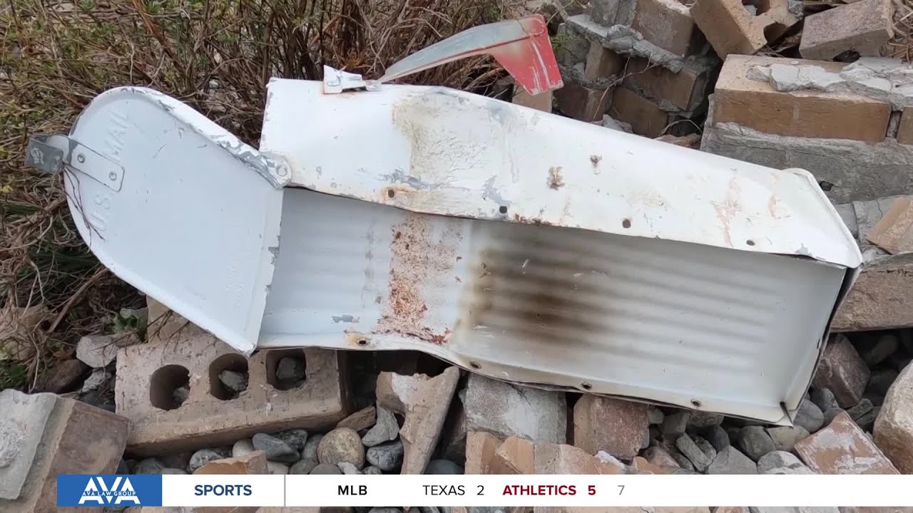 Mail Box Hit Billings home's mailbox destroyed by hit-and-run driver - YouTube