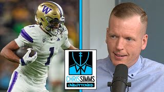 NFL Draft 2024 WR rankings: Rome Odunze, Washington | Chris Simms Unbuttoned | NFL on NBC