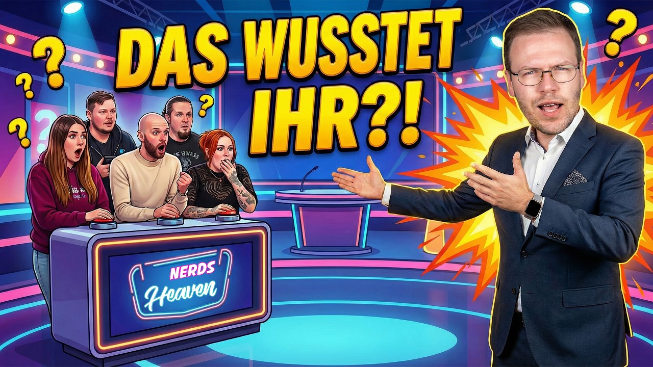 Wir testen unser Team im NerdsHeaven Quiz-Duell