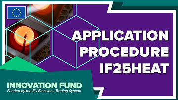 Innovation Fund 25 Heat Auction call | Application procedure tutorial