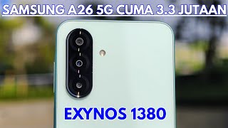 DAPAT MURAH, CUMA 3.3 JUTAAN AJA!! UNBOXING SAMSUNG A26 5G | ONEUI 7, GAMING DAN KAMERA TEST
