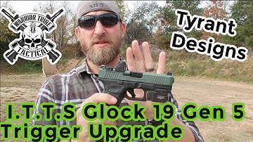 Tyrant Designs I.T.T.S Glock 19 Gen 5 Trigger Shoe | Warrior Tribe Tactical