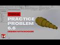 CSWA Practice Problem 6.6 Solution | SolidWorks Exam Guide