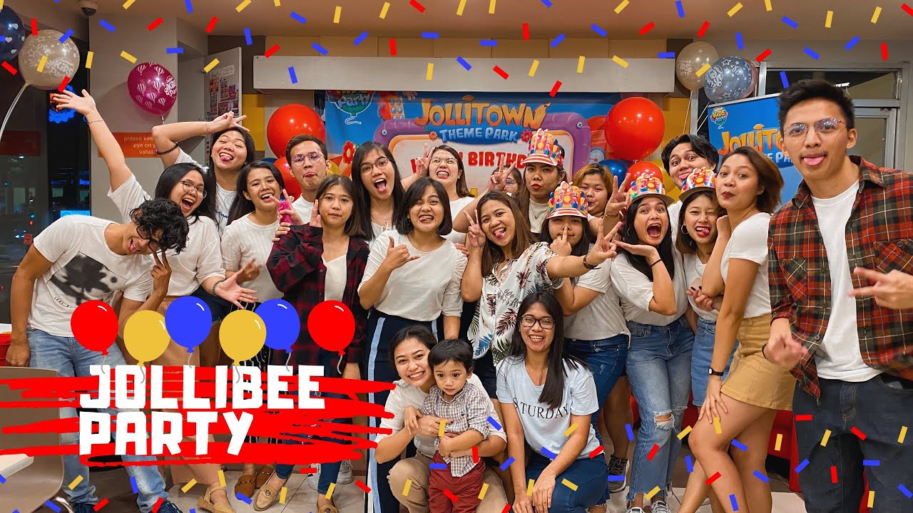 JOLLIBEE BIRTHDAY PARTY | February 29 - YouTube