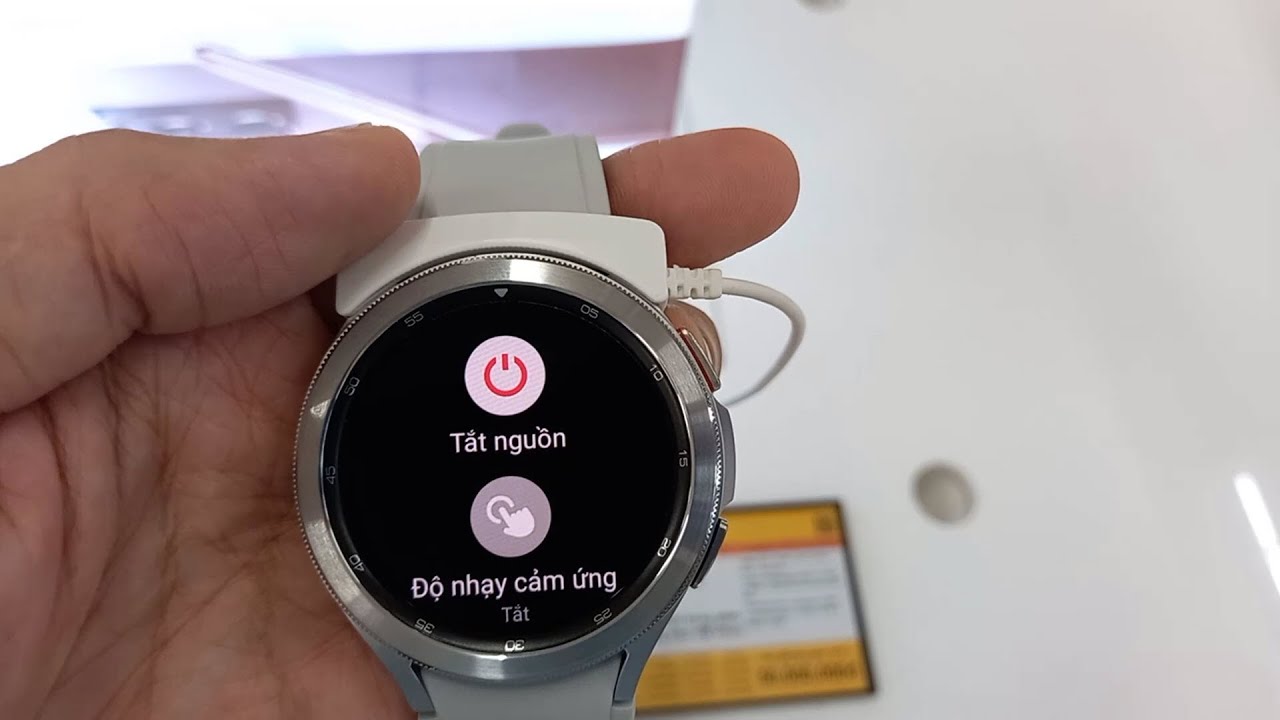 How to Turn Off Samsung Galaxy Watch 4 - YouTube