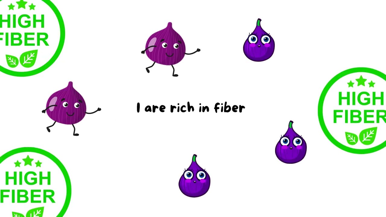 F for fig| learn alphabets and fruits