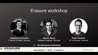 Erasure+CoinList hackathon- Introduction to Erasure