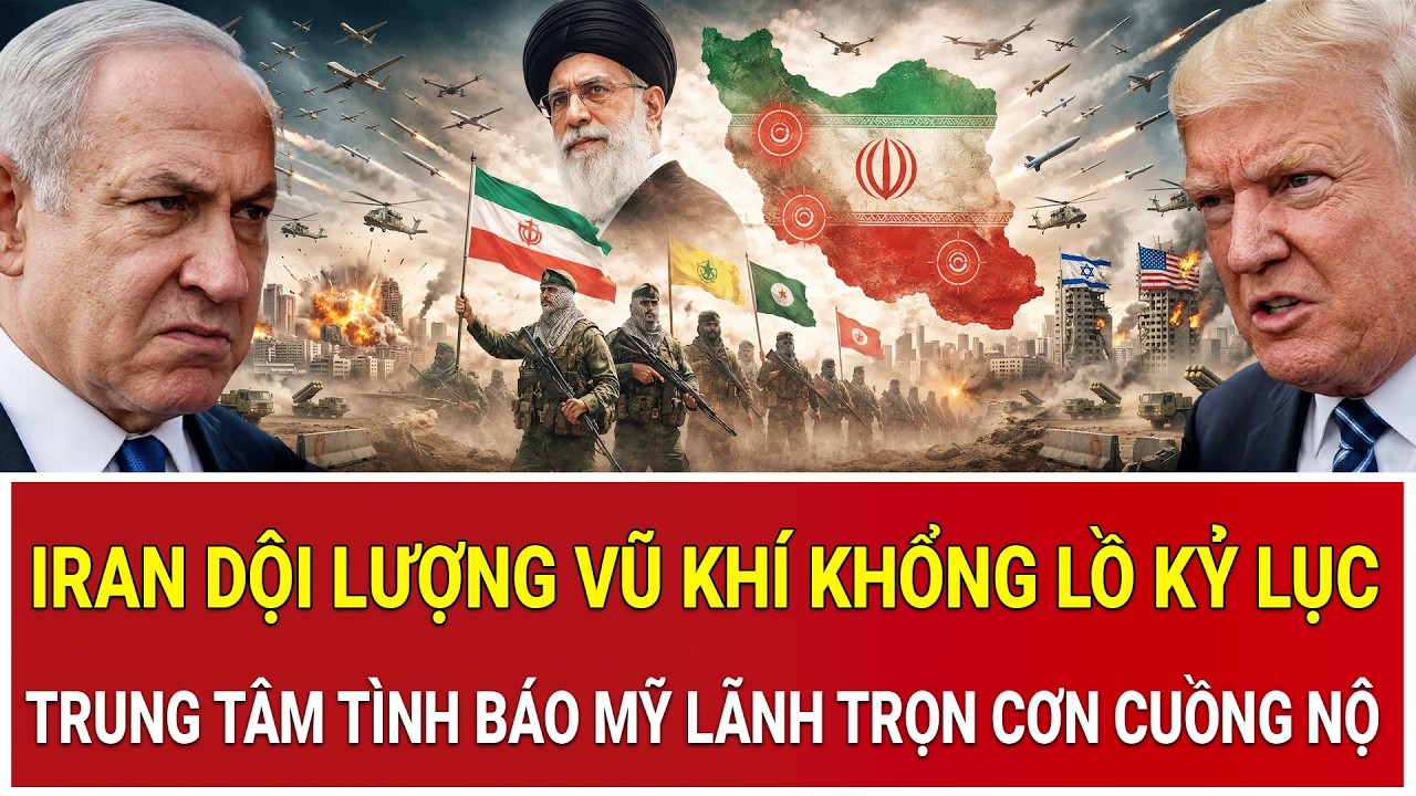 Toàn cảnh chiến sự 3/3: Iran dội lượng vũ khí kỷ lục, trung tâm tình báo Mỹ lãnh trọn cơn cuồng nộ
