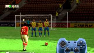 UEFA Euro 2008  tutorial Free Kicks screenshot 3