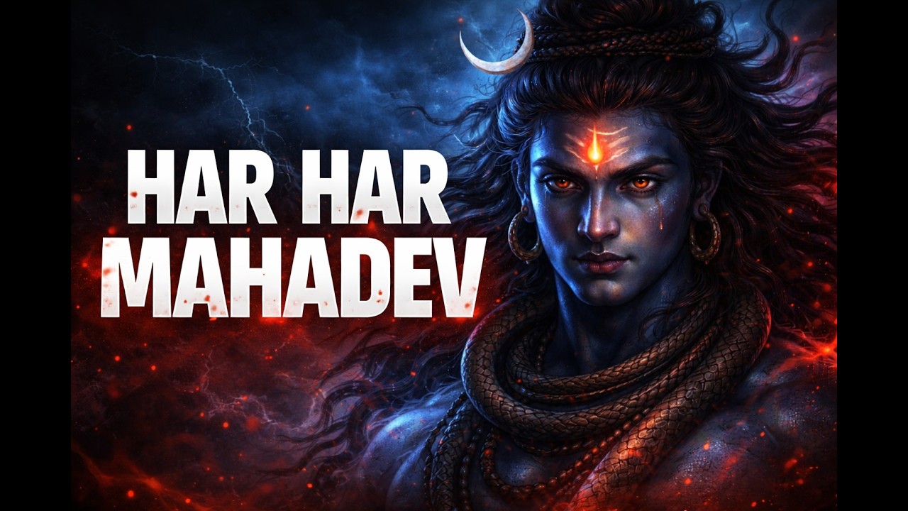 Shivratri Stotram Rap | Har Har Mahadev | Powerful Shiva Rap Song 2026