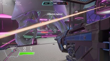 Sniping on Splitgate: Arena Warfare - Closed Beta