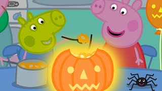 Peppa Pig Italiano  La Gara Di Zucche  Speciale Halloween  Cartoni Animati