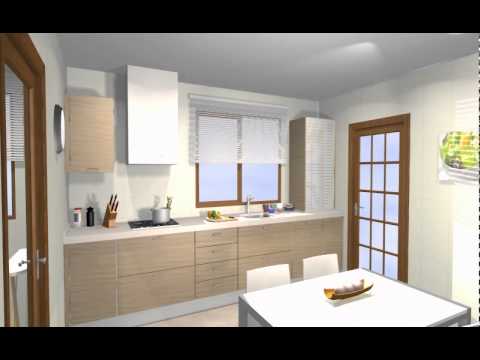 Estudio cocina sencillo completo con despensa y lavadero arredo ...