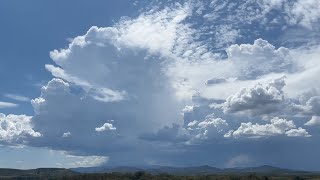 Chasing the Monsoon ⛈️ Severe Thunderstorm south of Prescott, AZ